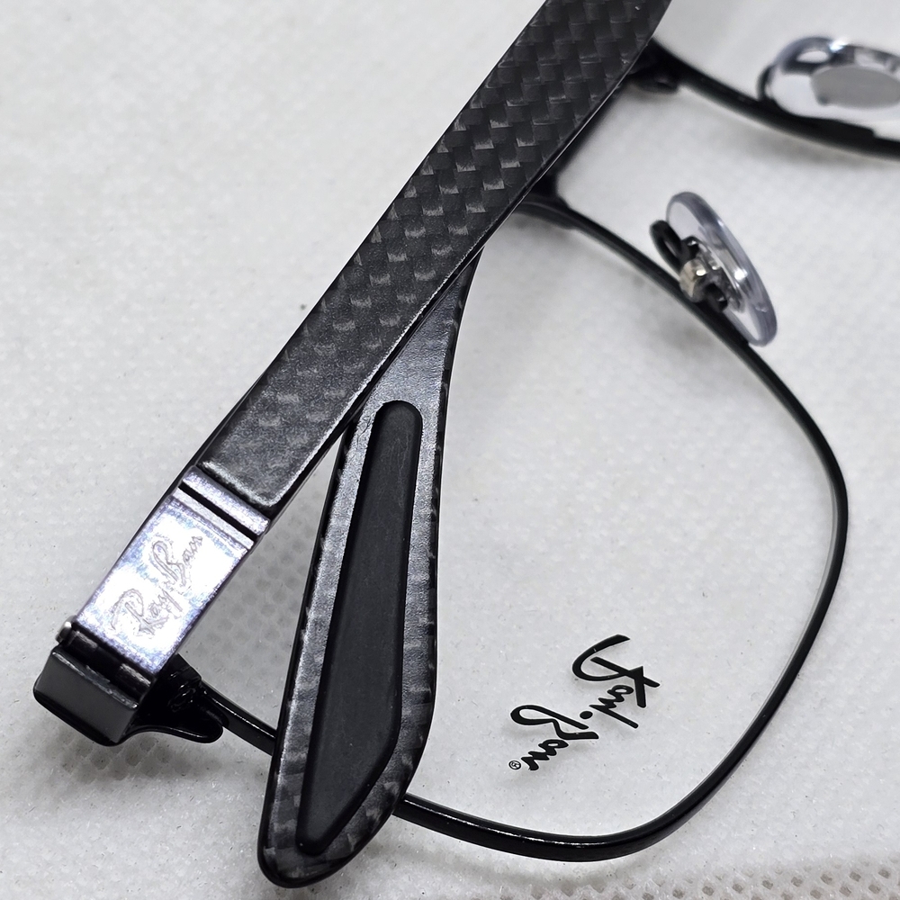 Ray-Ban Black Eyeglasses CARBONFIBER - Picture 7 of 7